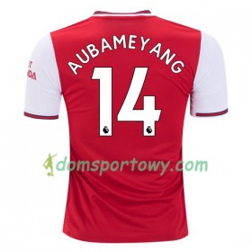 Koszulka Arsenal Pierre-Emerick Aubameyang 14 Domowe Koszulki Piłkarskie 2019-2020 Krótki Rękaw 